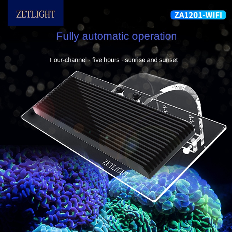 Aquarium Blue Marine Reef - ZETLIGHT ZA-1201AI Lampu LED Tangki Terumbu
