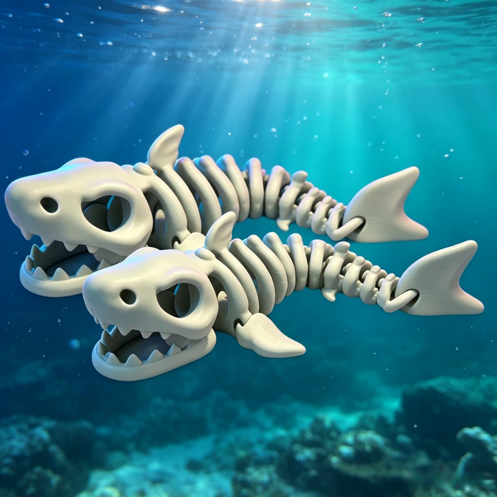 Dekorasi Akuarium Kerangka Hiu - Marine Aquarium Hobby ulasan dan harga