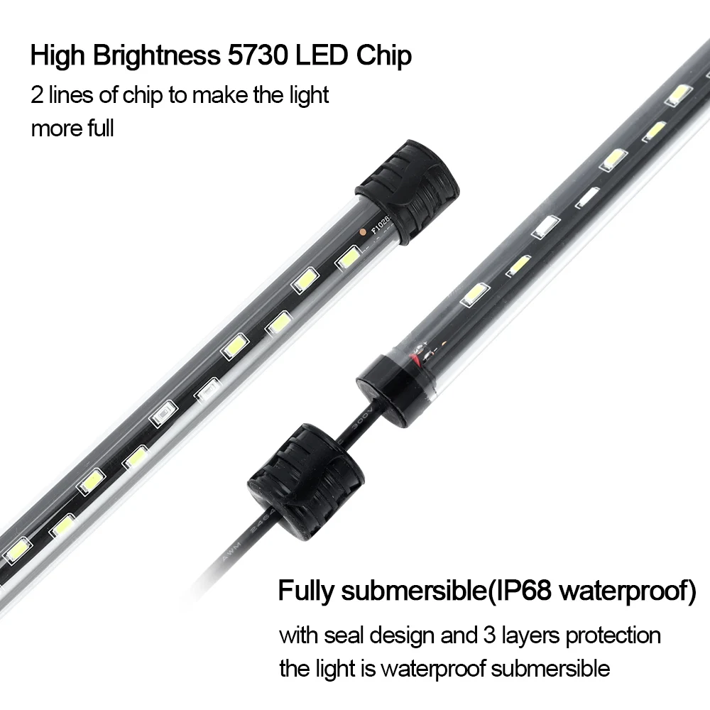 Lampu LED dekorasi akuarium, 5 - Aquarium Marine Lights ulasan dan harga