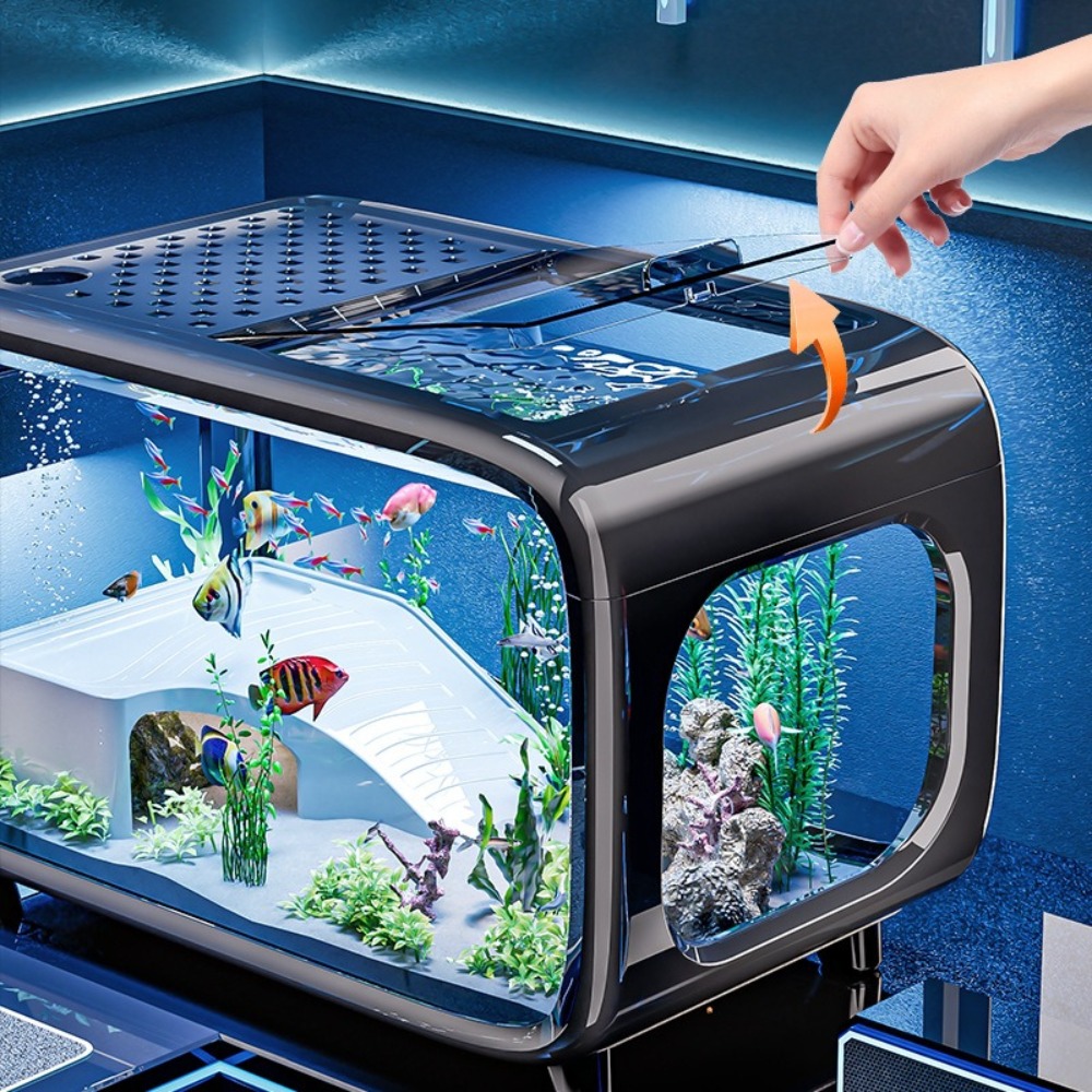 Akuarium Ikan Emas Kecil Dekor - Marine Aquarium Hobby ulasan dan harga