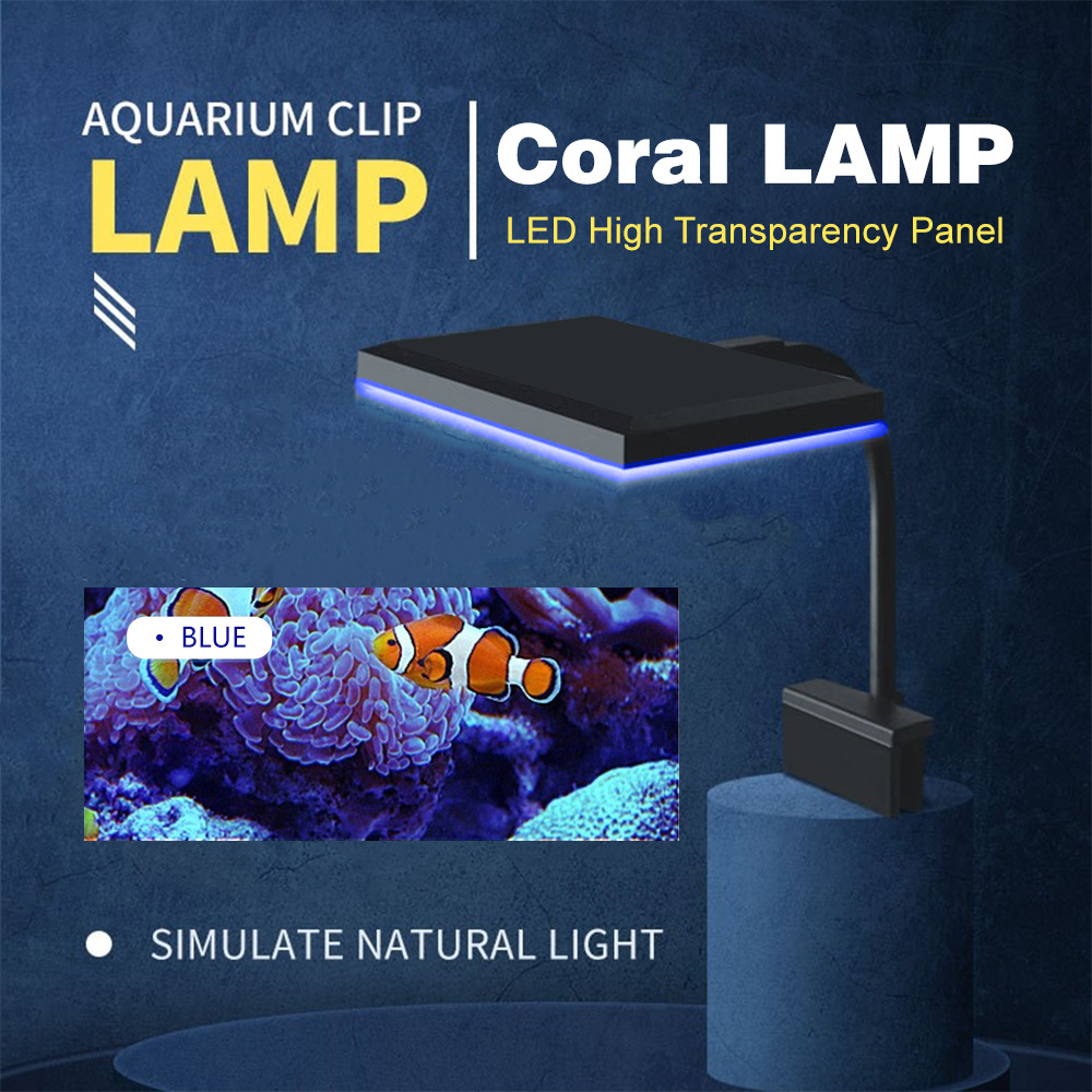 ASJD-07 Lampu LED Akuarium Cli - Aquarium Blue Marine Reef ulasan dan harga